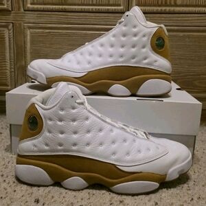 Size 12 Mens - Air Jordan 13 Retro Wheat / White - 414571-171